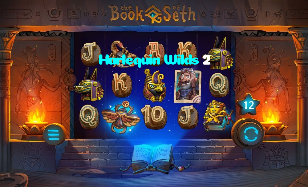Harlequin Wilds 2 casino presented on mobile device in Pakistan with slots and live games